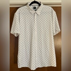 Hugo Boss Short Sleeve Slim Fit Button Down XXL